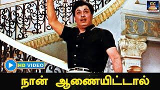 Naan Aanaiyitaal  நான் ஆணையிட்டால்  Enga Veettu Pillai  Video Song  MGR  Sarojadevi  HD