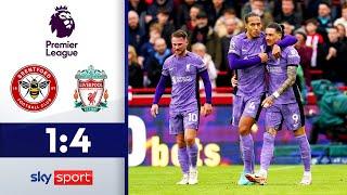 Südamerika-Duo mit feinen Füßchen  FC Brentford - FC Liverpool  Highlights - Premier League 2324