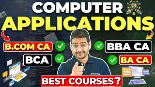 BCA 2024 New Age IT CoursesBBA BCom & BA in Computer Applications #bca #bba #bcom #ba #2024