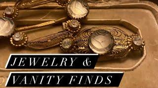 Adding to my Jewelry and Vanity Collection Vintage Haul #thriftedfinds #whatnot