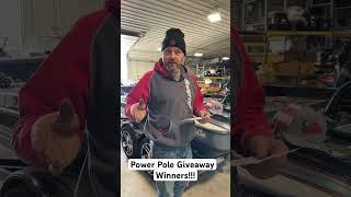 Power Pole Giveaway Winners