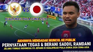  GAK HABIS PIKIR  Saddil Ramdani Terang-terangan NGOMONG Begini Jelang Timnas Indonesia vs Jepang