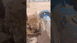 Big Rock Punished hard#stonecrusher#rockcrusher#jawcrusher#asmrsounds#asmr#satisfying#goviralshorts