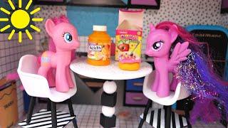 My Little Pony Morning Routine with Pinkie Pie and Twilight  Mommy Etc