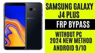 Samsung J4 Plus Frp Bypass Without PC Android 910 2024