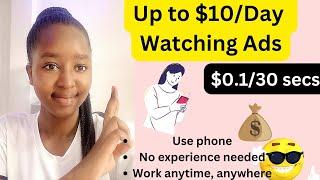 Earn Up to $10Day Watching Videos and Ads. Use PhoneEasyFor Everyone