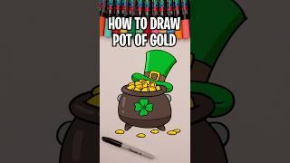 How to draw Pot of Gold