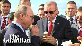 Putin buys an ice cream for Erdoğan Will you pay for me too?