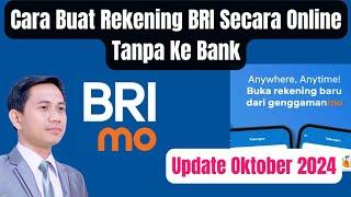 Cara Buat Rekening BRI Secara Online Tanpa Ke  Bank  Buka Rekening BRI