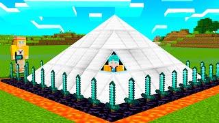 Criei uma BASE HACK ilegal no Minecraft