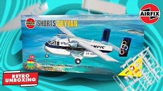 Airfix Retro Unboxing Shorts Skyvan 1974