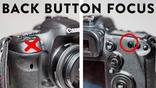 Back Button Focus perché dovresti usarlo