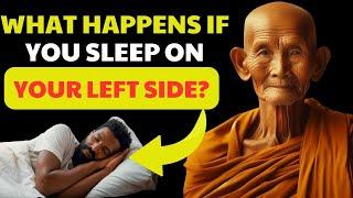 SLEEPING on your LEFT SIDE will change your LIFE  Zen Story  BUDDHIST TEACHINGS