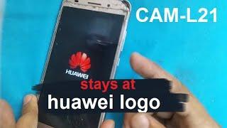 Huawei Y6II - cam l21-  not turning on  problem hang on logo