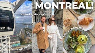 MONTREAL TRAVEL VLOG  a trip with my friends cafe runs & exploring the city