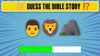 Guess the Bible Story  Kid Trivia  Bible Trivia for Kids  Emoji Trivia
