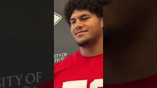 Kingsley Suamataia Shares How to Pronounce His Last Name for Kansas City Chiefs Fans