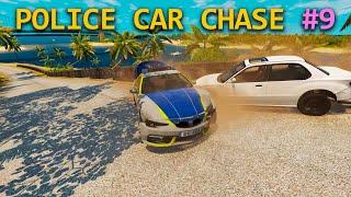 Police Car Chases #9 BeamNG Drive  BMG  BNG