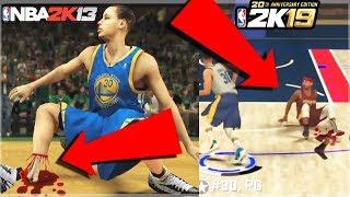 EVOLUTION OF 2K ANKLE BREAKERS  NEW NBA 2K NBA 2K19  RARE ANKLEBREAKER NBA 2K15 2K16 2K17 2K18