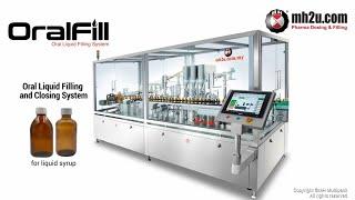 Fully Automatic Rinsing Filling Plugging Capping Cupping & Labeling machines @120bpm HFC180L