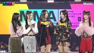 NewJeans win at MMA 2023