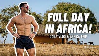 FULL DAY IN MY LIFE IN AFRICA  Daily Vlog 8 Africa Trip