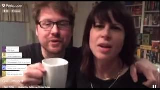 Ryan Ridley Justin Roiland & Jackie Buscarino Periscope after 2015 GVP