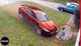 100 Shocking Moments Of Luckiest People Caught On Camera  Idiots In Cars