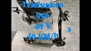 Telefunken S 950 48V Umbau Tuning  40 kmh Spiel im Klappmechanismus beseitigen  E-scooter 2