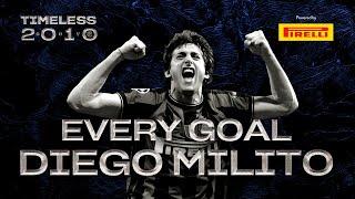 EVERY GOAL  DIEGO MILITO  INTER 200910  TIMELESS  Powered by Pirelli