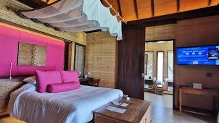 Club Med Kani Maldives Room Overwater Suite - Panoramic View Roomtour @AllHotelReview