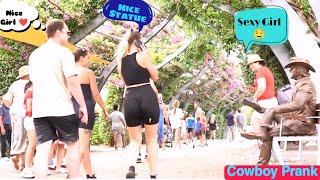 #cowboy_prank With Hot And Cute Girls   Cowboy Public Prank In Australia  @M--Nomad