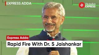 Rapid Fire With S Jaishankar What Is EAM S Jaishankar’s Choice Bharat or India?