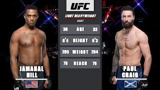 Jamahal Hill vs Paul Craig UFC 263