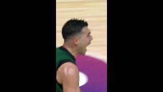 END of the First Half  Thrilling Finale  Real Madrid Panathinaikos  Final