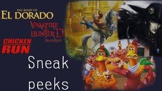 Dreamworks Animation 2000 Sneak Peeks + Vampire Hunter D Bloodlust Teaser Trailer Remastered