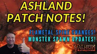 Valheim Ashlands - NEW Public Test Branch Patch Notes AMAZING CHANGES