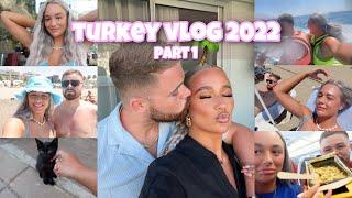 turkey vlog 2022 ️  part 1  beach days jet skis & nights out