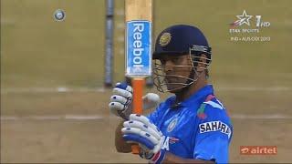 MS Dhoni 62 38 vs Australia 7th Odi 2013  Bengaluru Ball By Ball