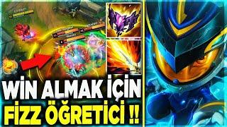 BU VİDEODAN SONRA FİZZ MAİN OLACAKSIN  FİZZ MİD ÖĞRETİCİ NASIL OYNANIR  LEAGUE OF LEGENDS