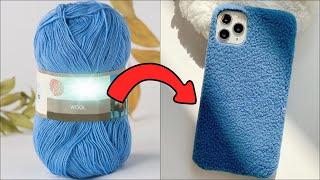 WOOL PLUSH PHONE CASE – DIY Phone Case Life Hack – Easy and Cheap