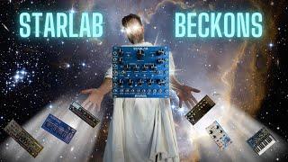 Starlab Beckons - 6 Synths Through The Strymon Starlab Reverb NO TALKING - DFAM Nymphes and more