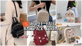 SHOPEE HAUL TAS RANSEL MURAH BERKUALITAS  WORTH IT 100%