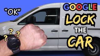 How does Google  LOCK UNLOCK and START my Car?