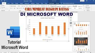 Cara membuat Diagram Batang di Microsoft Word II Tutorial Mudah