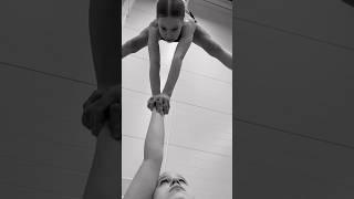 Acrobatics balance workout pair