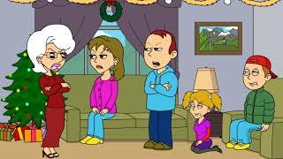 Snooty woman berates a family for celebrating christmas