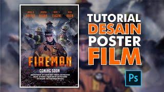 Desain Poster Film Photoshop Tutorial  Movie Poster Design