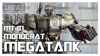 Monocrat MT-01 MEGATANK Transformers Bumblebee Movie Concept MEGATRON