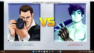 Mugen Frank West vs Blizzard